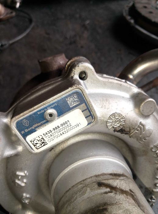 TURBINA TURBO 1,6 DCI trafic vivaro scenic espace gwarancja