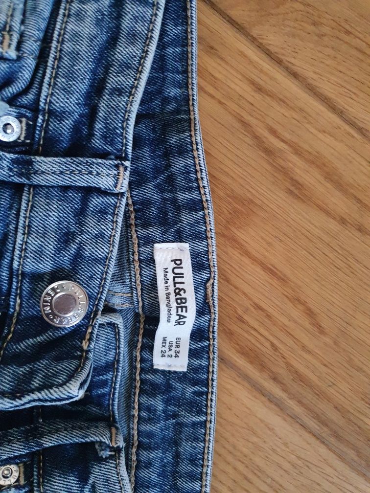 Spodnie jeansy Pull&Bear