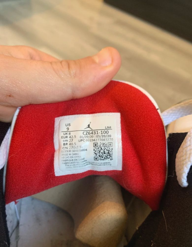 Jordan 3 denim originais