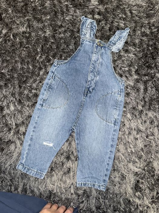 Джинсовий комбінезон Zara 80 см