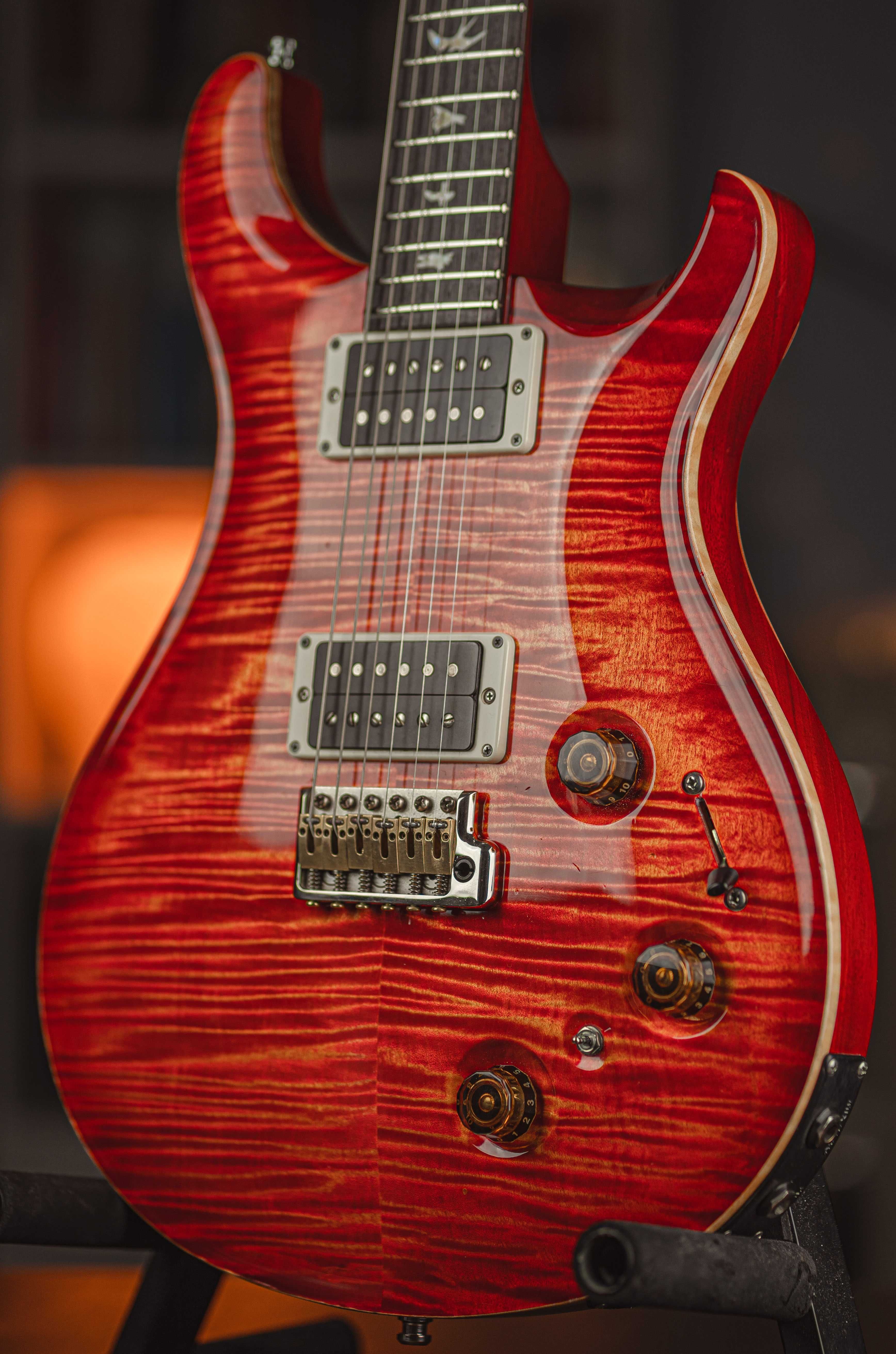 PRS 10 Top Custom 22 Piezo 2014 - Blood Orange
