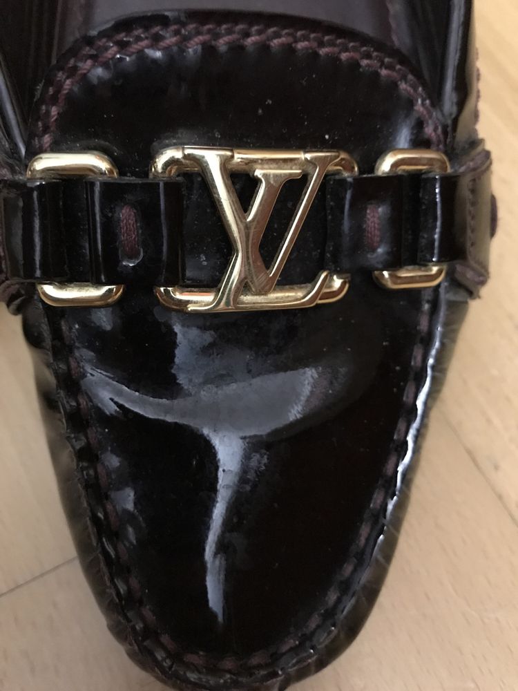 Мокасины  Louis Vuitton  италия Оригинал туфли лоферы