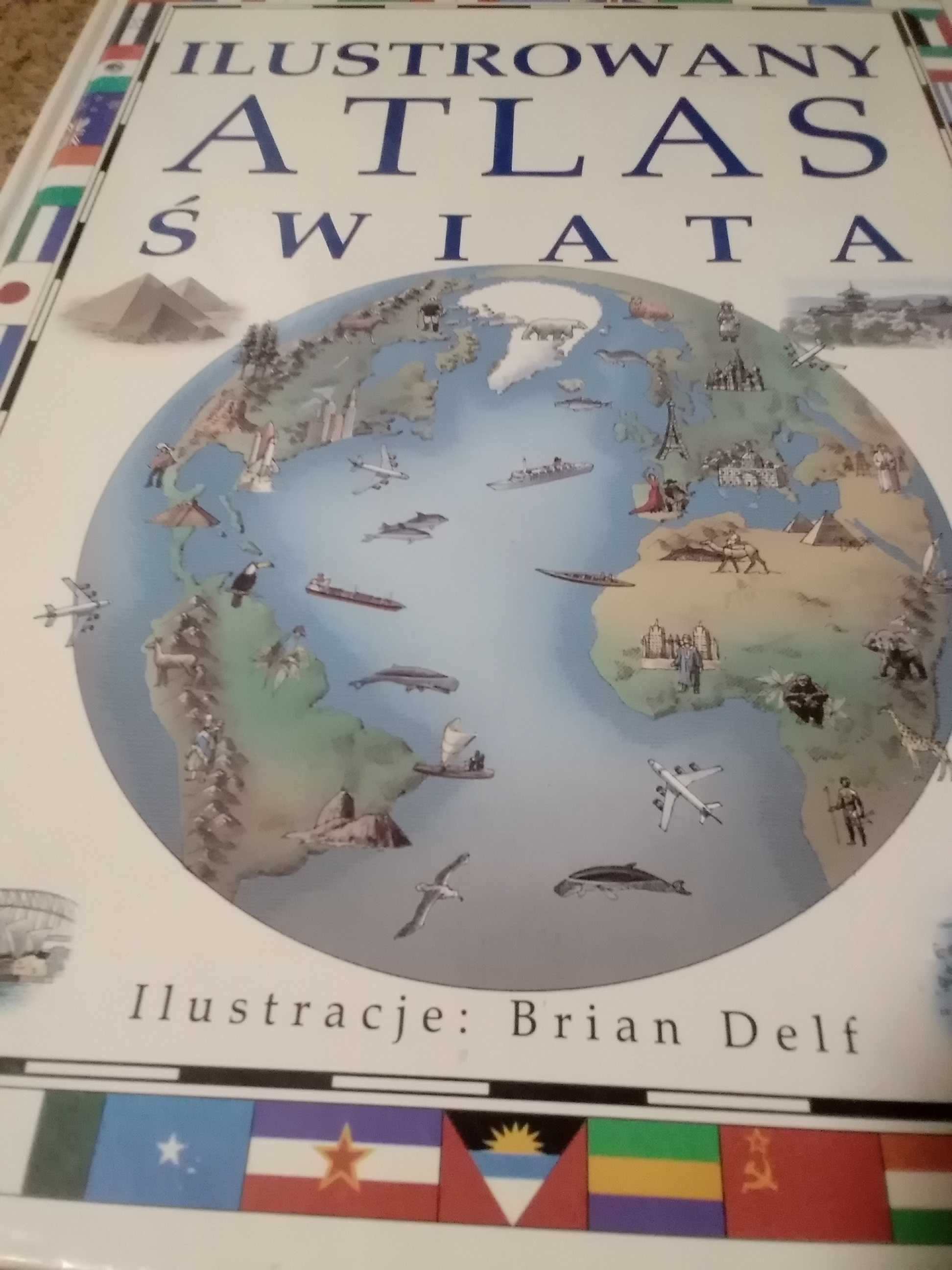 Ilustrowany atlas świata. R. Kemp