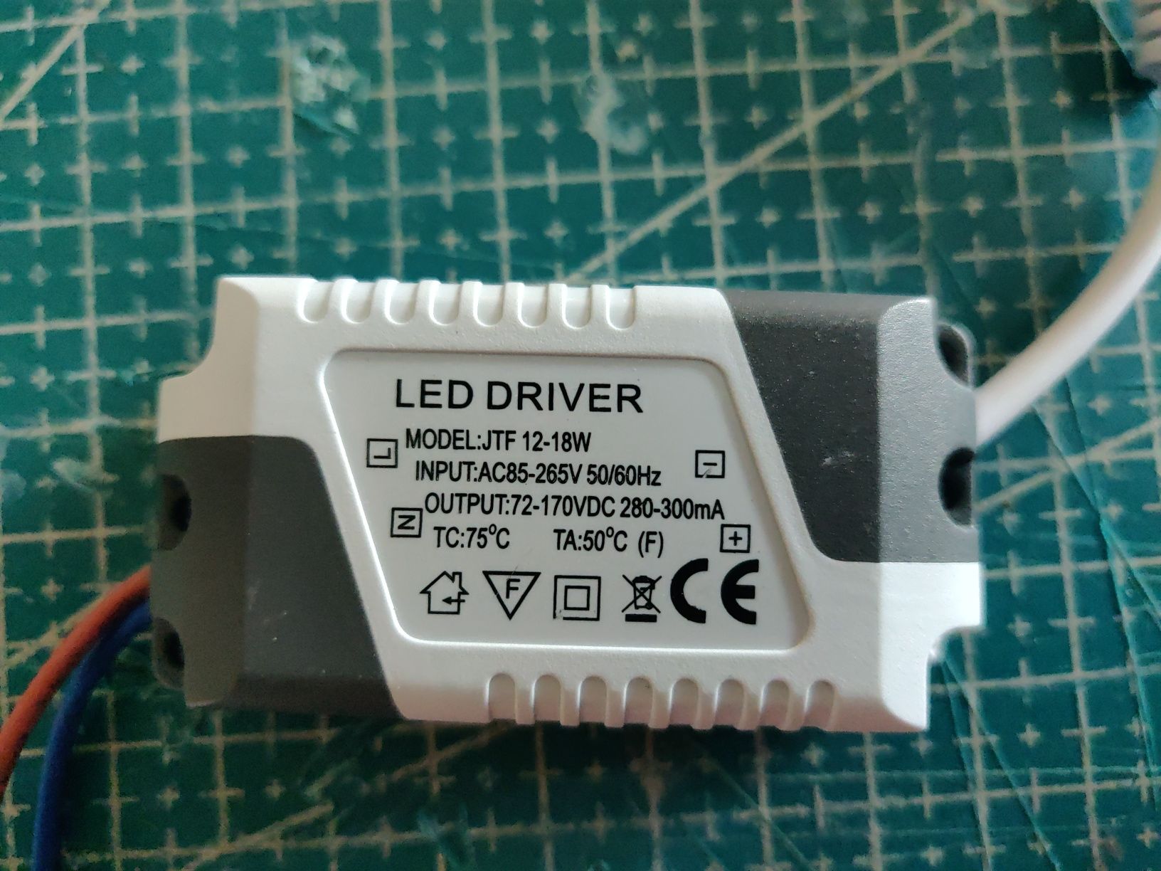 Zasilacz LED 230V JTF-12 18W