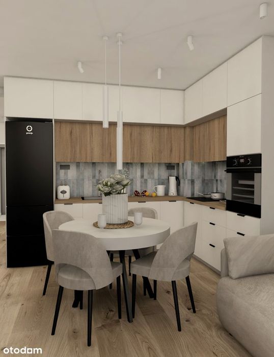 Mieszkanie z ogródkiem wykończone "POD KLUCZ" 51,95 m2