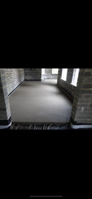 Стяжка пола.Полусухая стяжка пола, машинная стяжка .