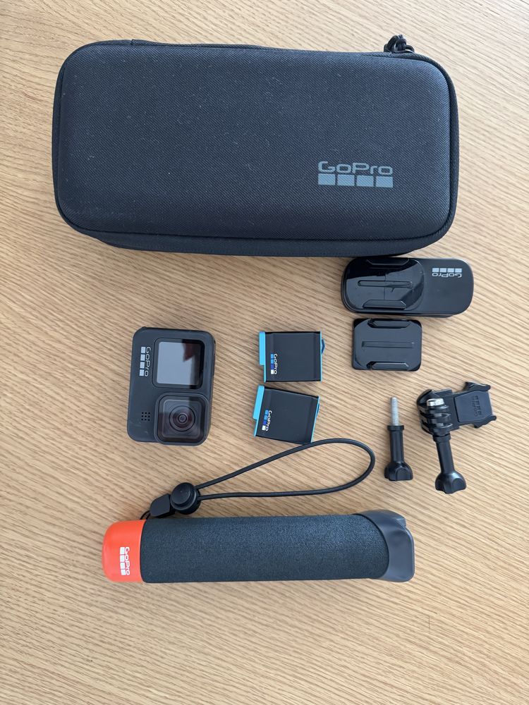 GoPro Hero 9 com acessórios