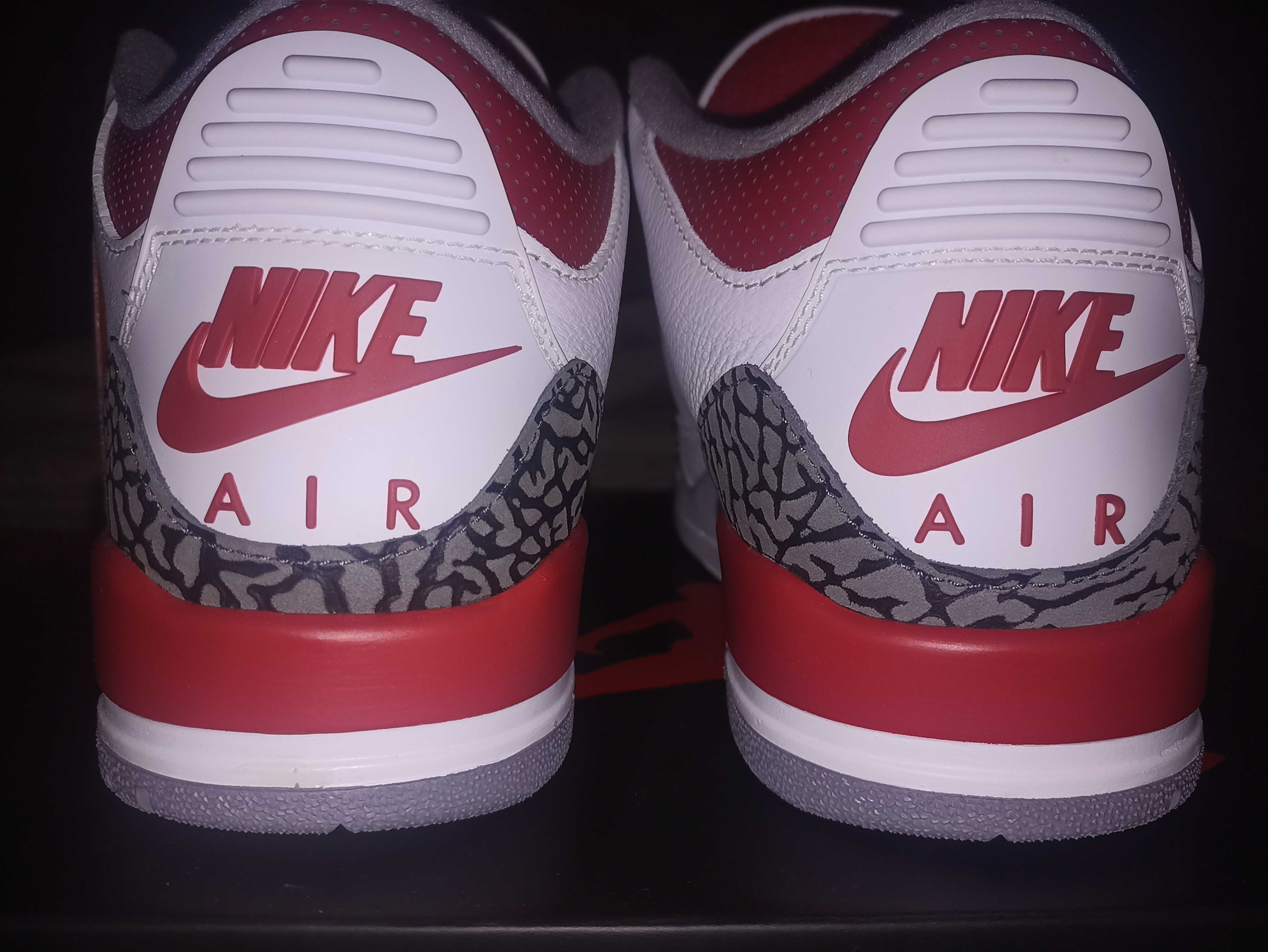 Jordan 3 Fire Red tam. 40.5