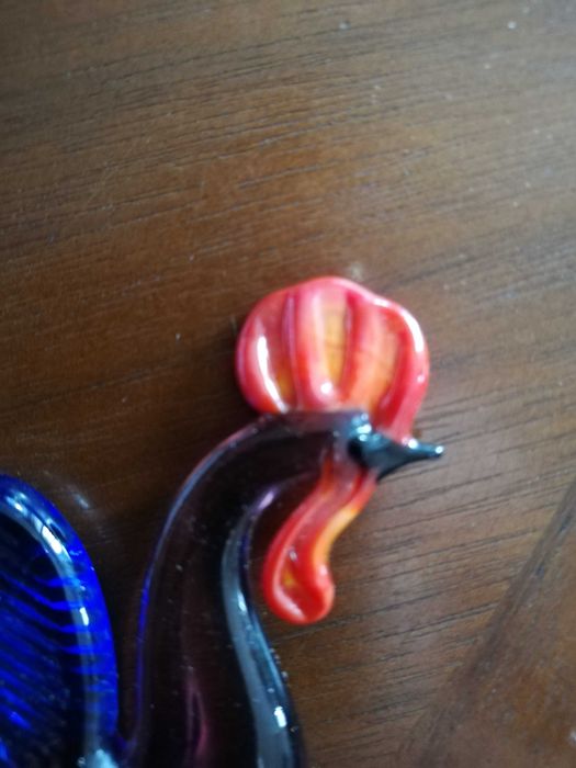 Фигурка цветное стекло " Петушок"