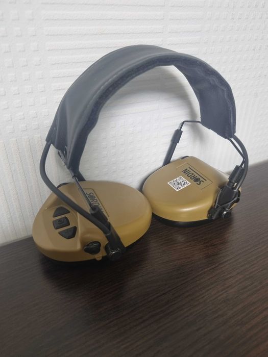 Активні тактичні навушники Sordin Supreme MIL AUX Slim