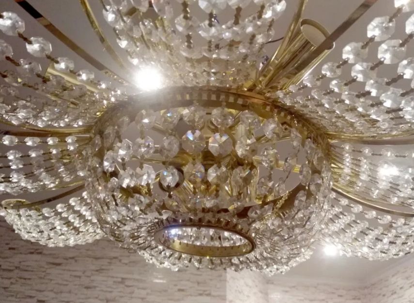 Люстра хрустальная Preciosa (Чехия)