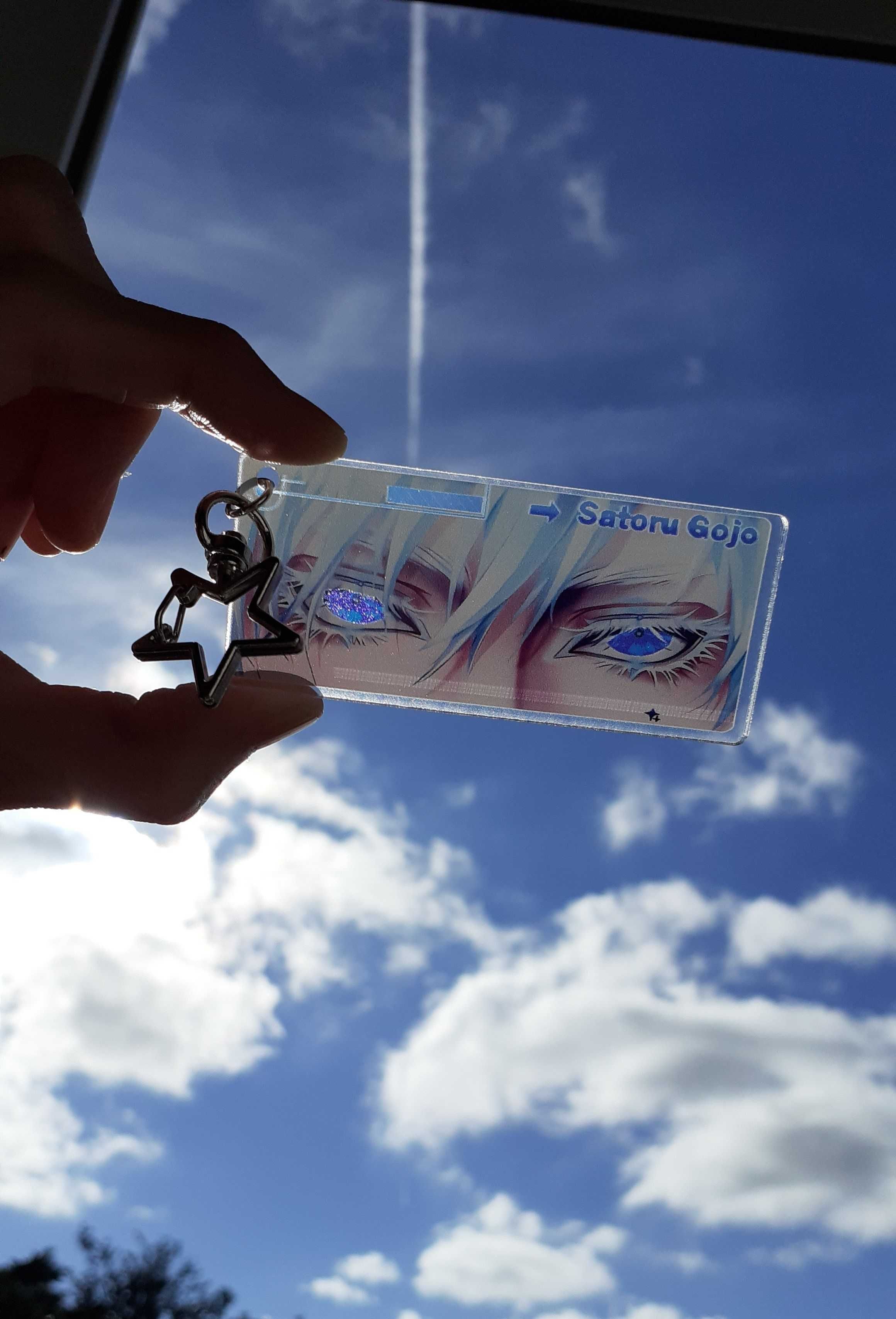 Porta chaves solar Gojo Satoru Jujutsu Kaisen