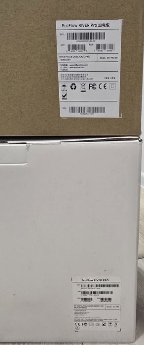 Зарядна станція EcoFlow River Pro Америка 720Wh+extra battery