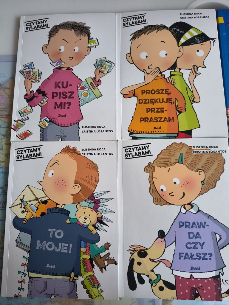 Książka Czytamy Sylabami - zestaw 6 szt