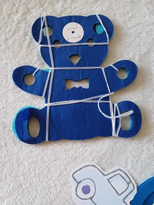 Dekoracja na 1 urodziny Dizzy danglers