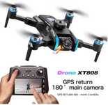 Dron XT808 MAX GPS WiFi kamera 6K ekran LED.