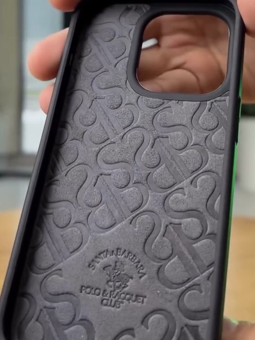 Чохол Polo Santa шкіряний чехол айфон про макс iphone pro max 14 15