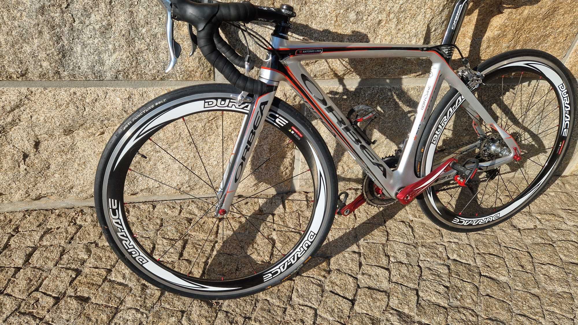 Vendo bicicleta de estrada orbea em carbono