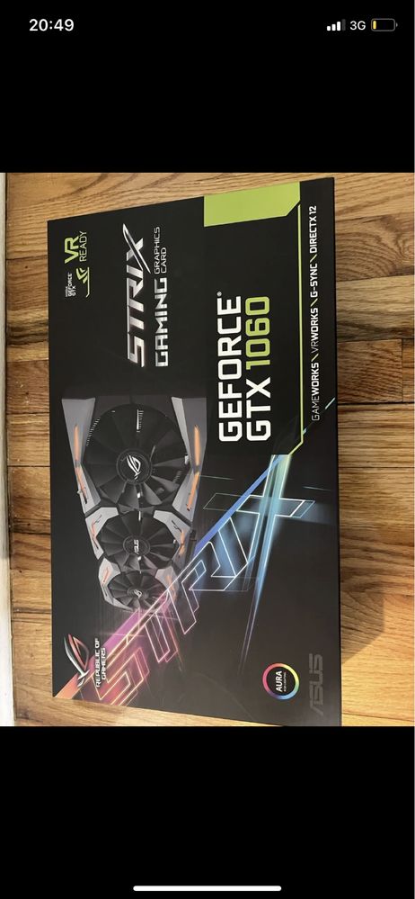 ASUS ROG Strix GeForce GTX 1060 6GB GDDR5