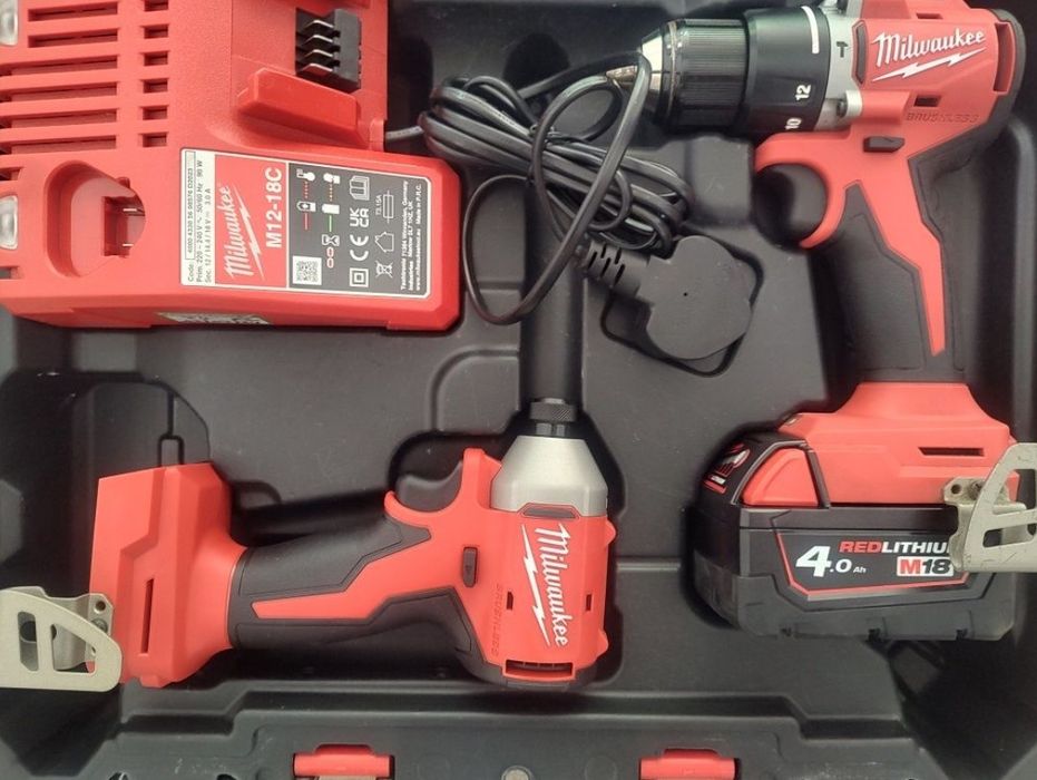 Zakrętarka Milwaukee M18 BLIDRC i Wkrętarka Milwaukee  M18 BLPDRC