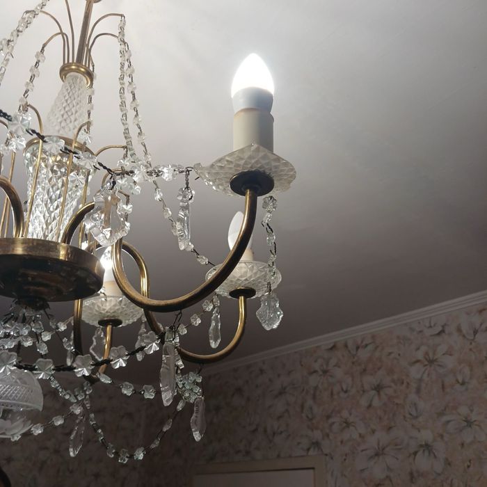 Люстра хрустальная