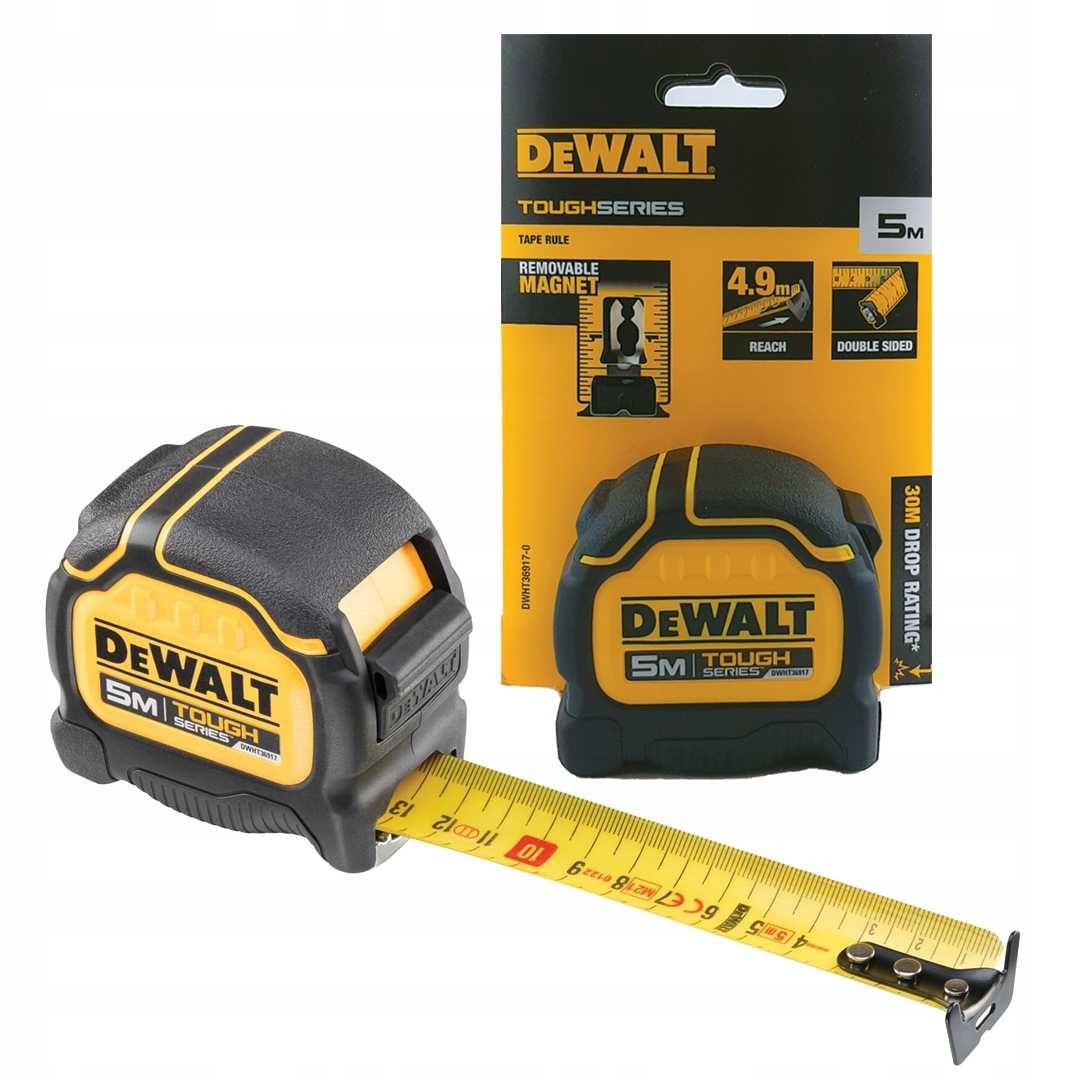 DeWALT DWHT36917-0 Рулетка вимірювальна TOUGHSERIES, 5 м х 32 мм