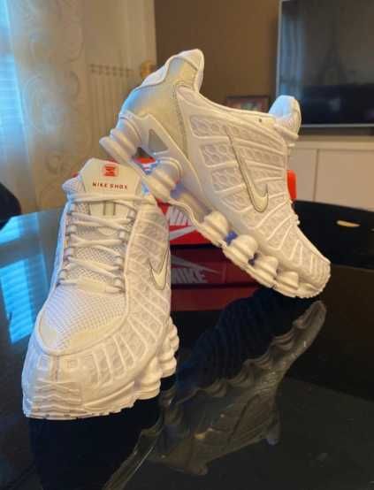 Buty damskie Trampk Nike_Shox_TL_White R.42