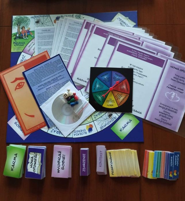 Gra Satori.Gra planszowa  Radykalne wybaczenie. Rękodzieło