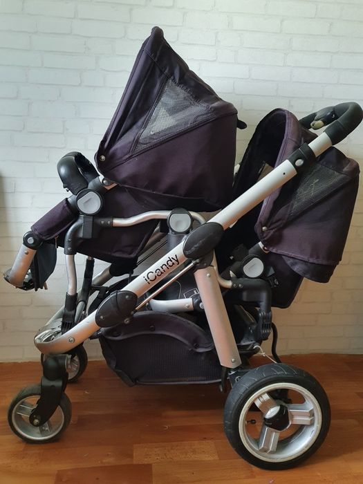 Продам коляску для двойни icandy