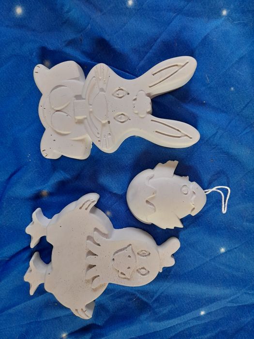 Gipsowe ozdoby do malowania