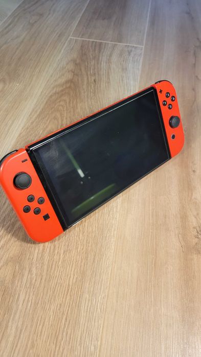 NINTENDO SWITCH OLED mario edition +gry, akcesorja