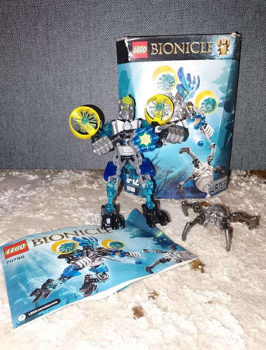 Конструктор, робот Lego Страж Воды Бионикл.