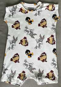 Rampers piżamka Looney Tunes Sinsay fox&bunny r.92