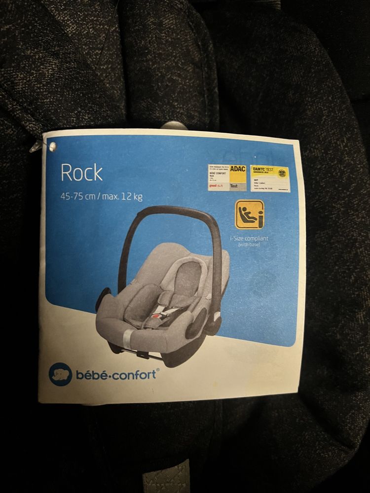 Nosidełko bebe confort rock i size Maxi cosi pebble