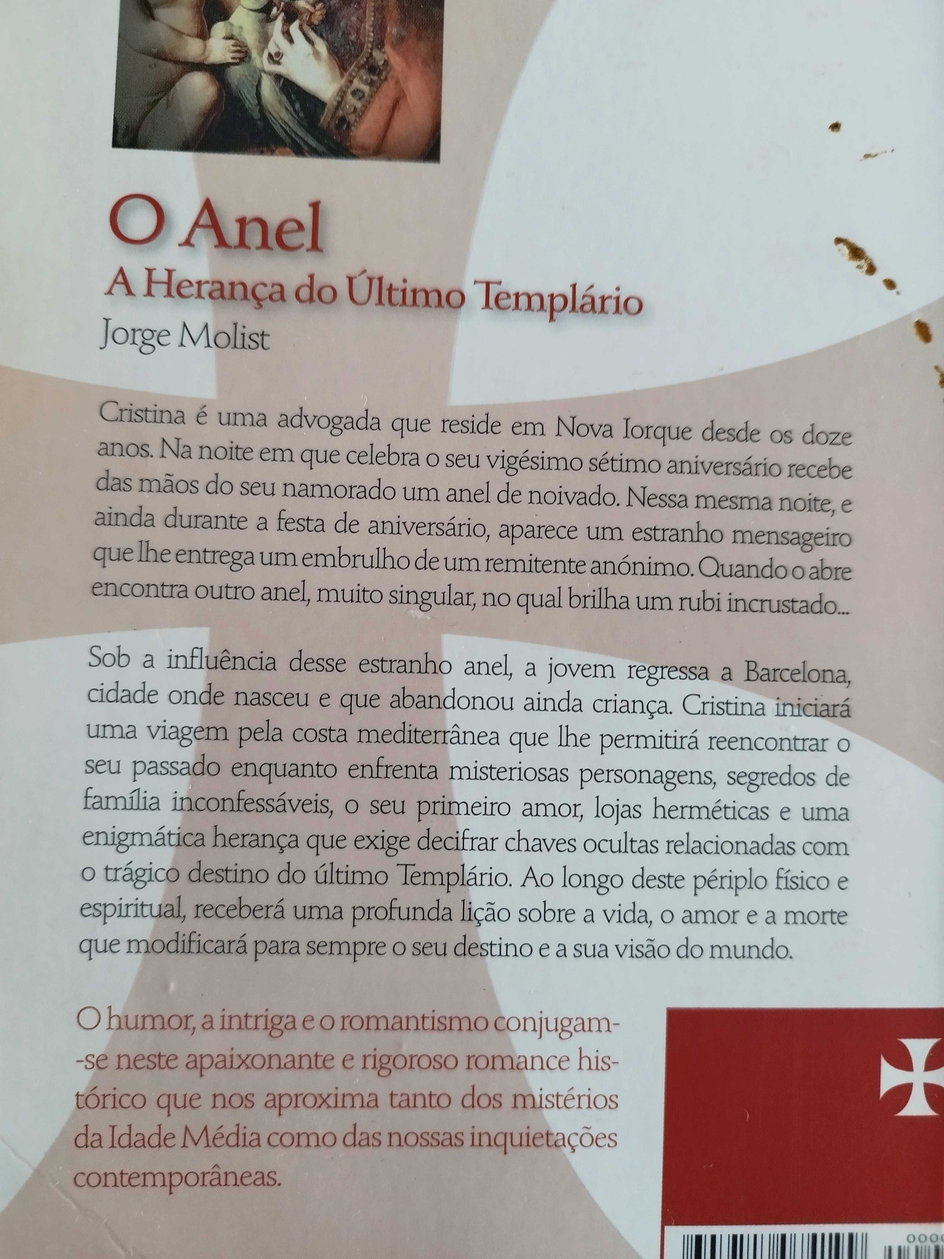 O anel: a herança do último templário, de Jorge Molist