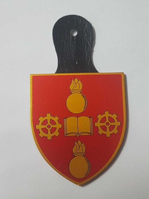 Crachá Militar Antigo Escola Prática Serviço Material