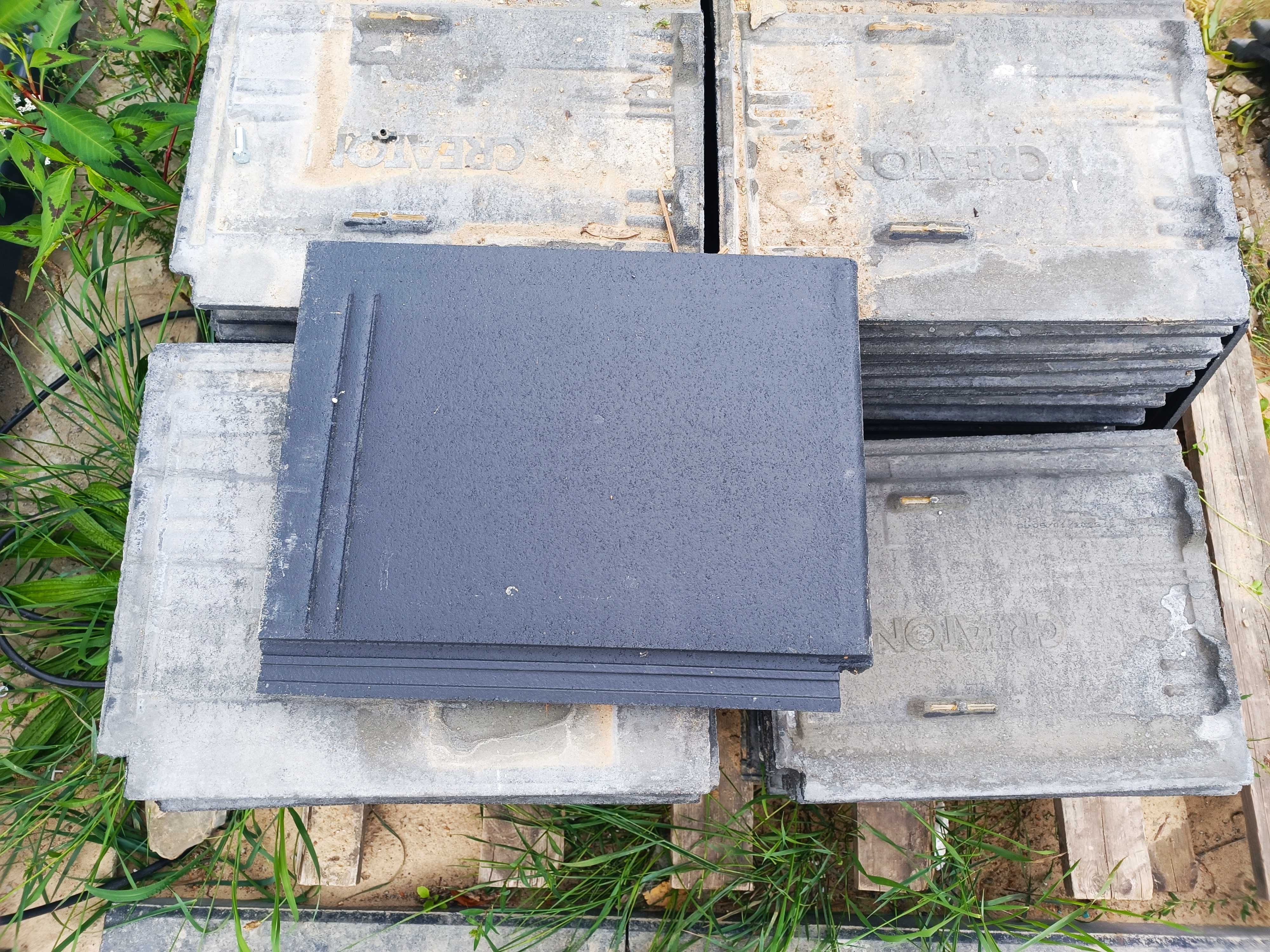 Dachówka betonowa Creaton Kapstadt planar grafit (antracyt)