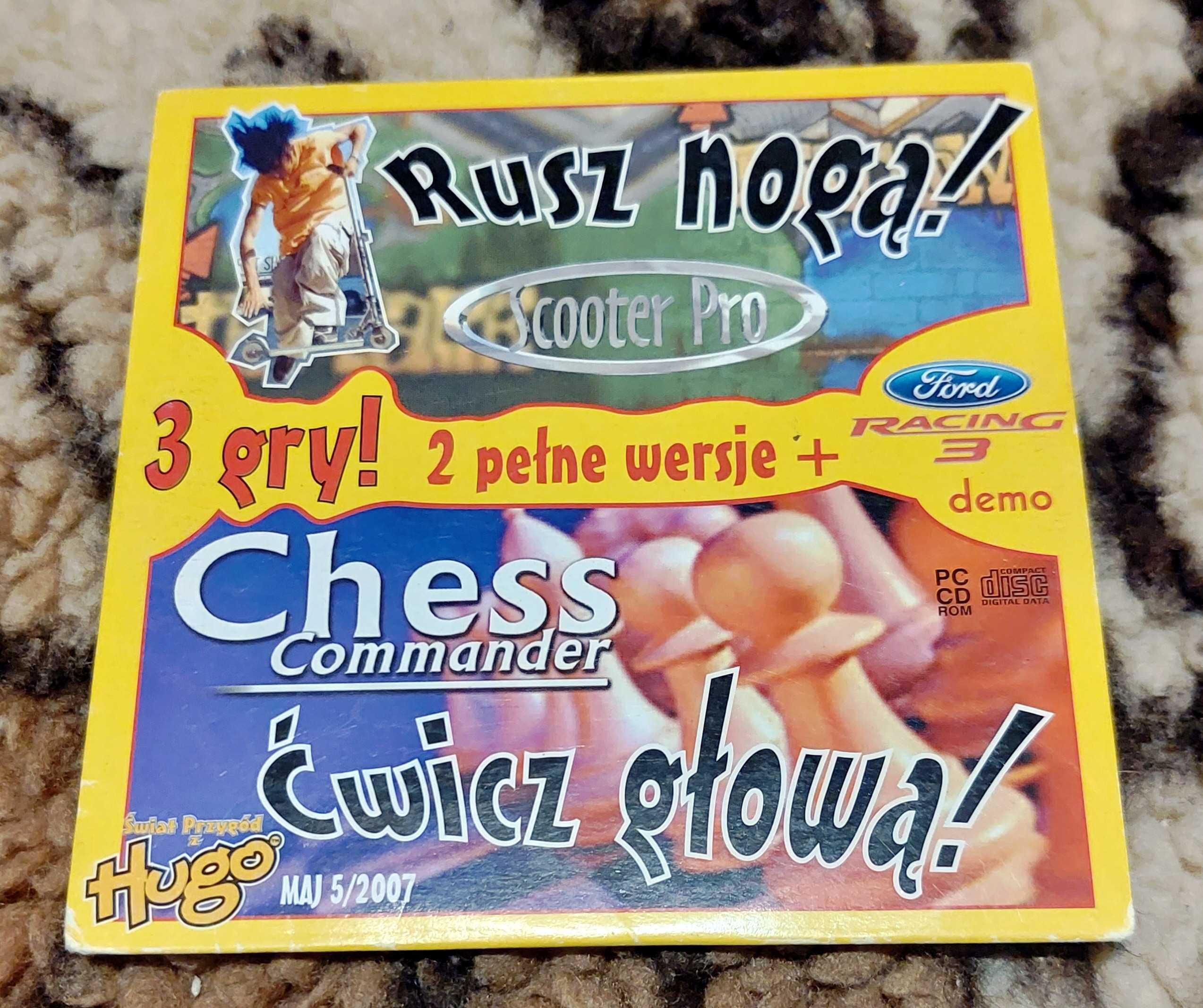 Chess Commander + Scooter PRO | rusz głową ćwicz nogą | gry na PC