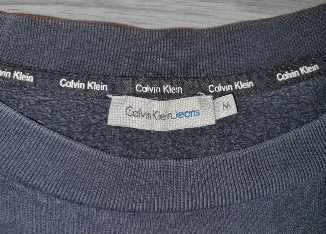 Bluza damska Calvin Klein M 38 logo oryginał polarek ściągacze