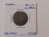 Moeda Groschen 1574 Alemanha