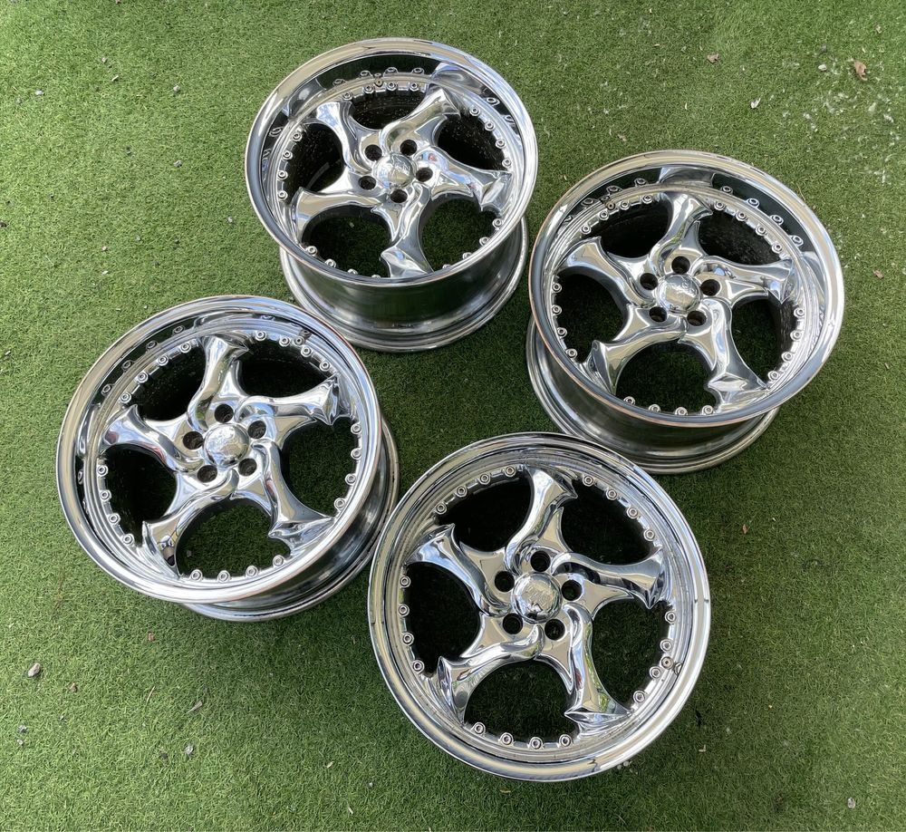Диски Хром різноширокі Keskin KT7 5x100 R17 8J/9J_VW Audi Skoda Subaru