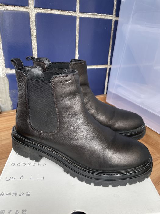 Шкіряні челсі черевики Geox 39р
