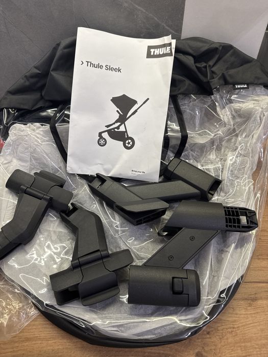 Adaptery i folia przeciwdeszczowa thule sleek