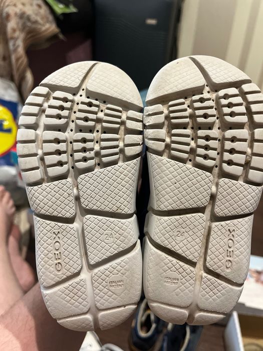 Зимові непромокаючі сапожки чоботи черевики geox amphibiox, 24 р