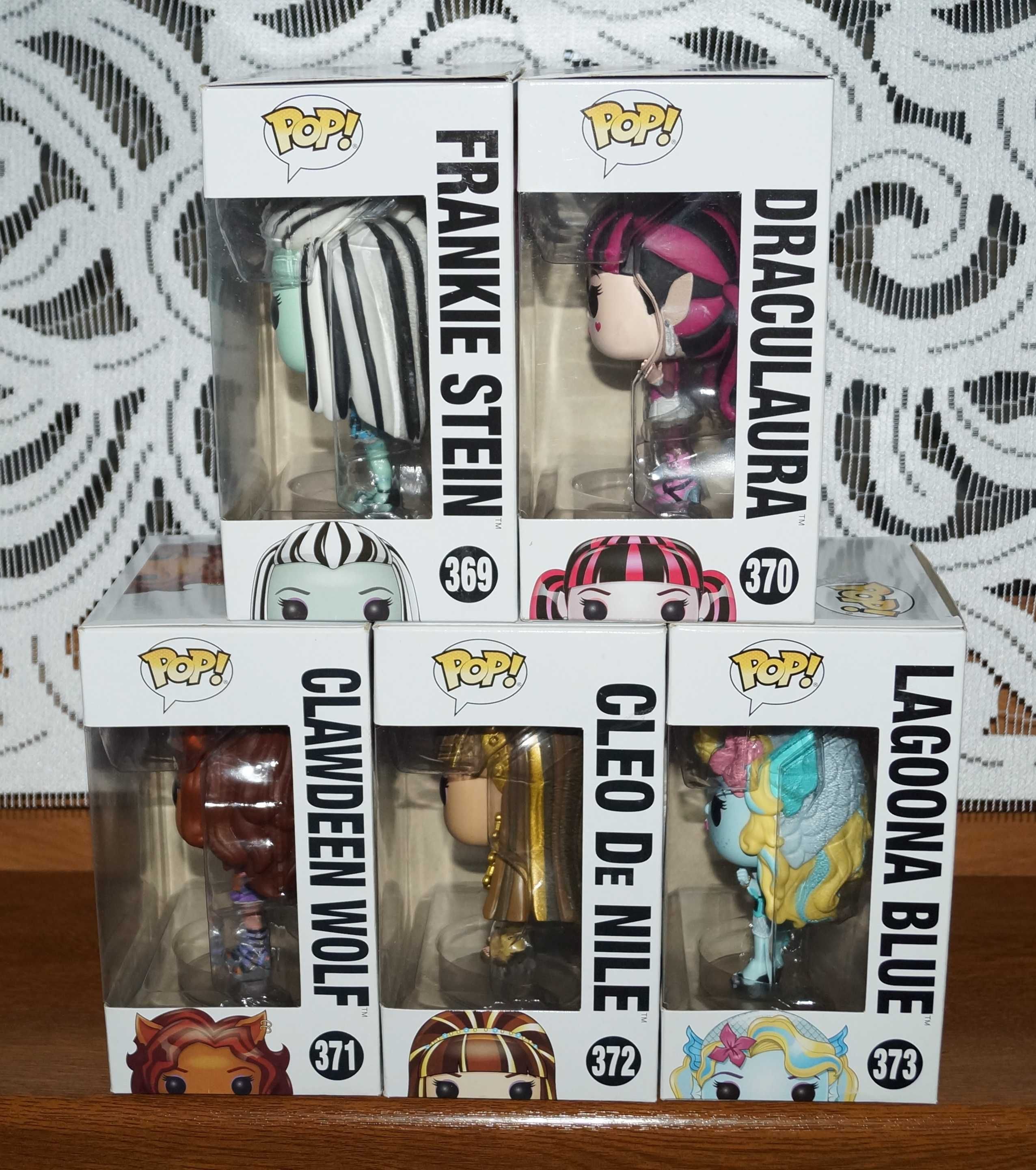 Funko Pop! Monster High 5 szt. ORYGINAŁ figurka figurki UNIKAT