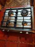 placa teka inox de encastar gas natural