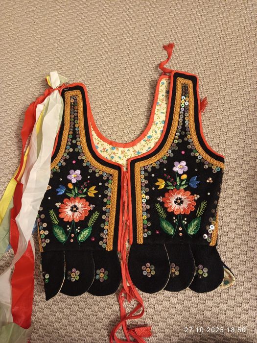 Gorsecik krakowski dziewczęcy