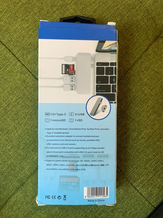 Adaptador USB - MacBook  - Type C