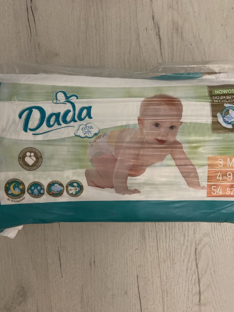 Продам  Pampers premium 3, DADA 3, пелёнки