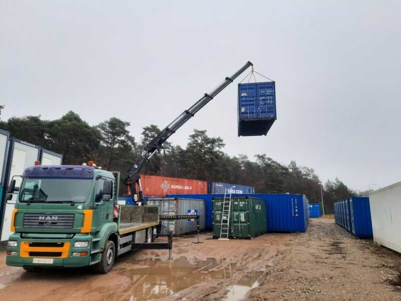 Transport Usługi HDS Usługi Dźwigowe transport kontenerów maszyn palet